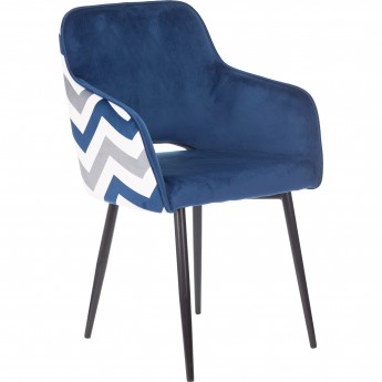 Кресло БЮРОКРАТ CH-380F Italia 17 сапфировое, зигзаг Кресло БЮРОКРАТ CH-380F Italia 17 сапфировое, зигзаг