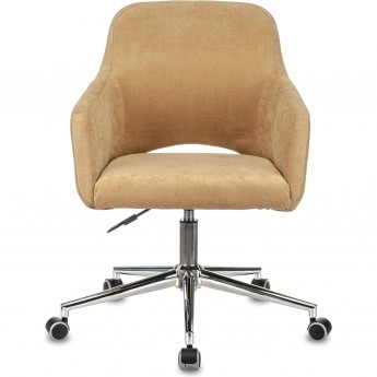 Кресло БЮРОКРАТ CH-380SL Velvet 73 горчичное Кресло БЮРОКРАТ CH-380SL Velvet 73 горчичное