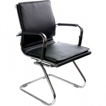 Кресло БЮРОКРАТ CH-993-Low-V черное, экокожа Кресло БЮРОКРАТ CH-993-Low-V черное, экокожа