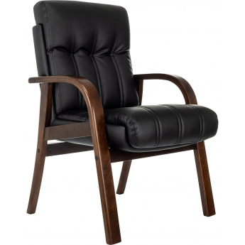 Кресло БЮРОКРАТ T-9932W-CF-Eco черный Кресло БЮРОКРАТ T-9932W-CF-Eco черный