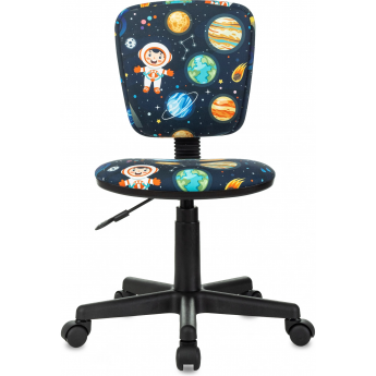 Кресло детское БЮРОКРАТ CH-204NX темно-синий космонавт Кресло детское БЮРОКРАТ CH-204NX темно-синий космонавт