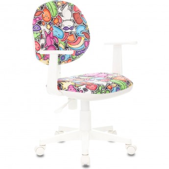 Кресло детское БЮРОКРАТ CH-W356AXSN мультиколор/маскарад Кресло детское БЮРОКРАТ CH-W356AXSN мультиколор/маскарад