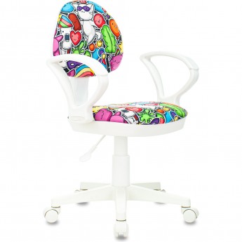 Кресло детское БЮРОКРАТ KD-3/WH/ARM мультиколор маскарад Кресло детское БЮРОКРАТ KD-3/WH/ARM мультиколор маскарад