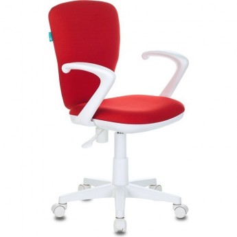 Кресло детское БЮРОКРАТ KD-W10AXSN красное