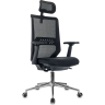 Кресло эргономичное БЮРОКРАТ MC-612N-H черный MC-612N-H/B/MAT-B