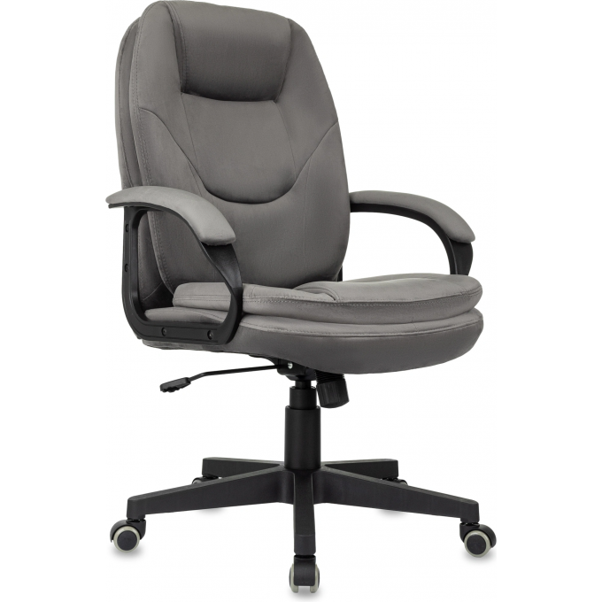 Кресло руководителя БЮРОКРАТ CH-668 темно-серый CH-668/HOLLAND-18