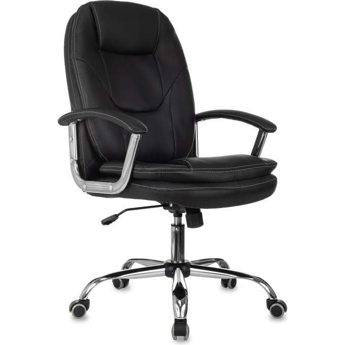 Кресло руководителя БЮРОКРАТ CH-868SL черный эко.кожа CH-868SL/BLACK-PU