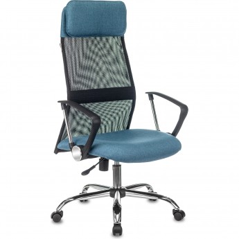 Кресло руководителя БЮРОКРАТ KB-6N черное/синее Кресло руководителя БЮРОКРАТ KB-6N черное/синее