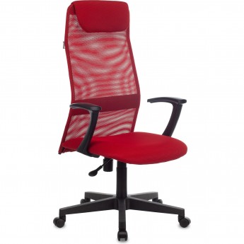Кресло руководителя БЮРОКРАТ KB-8 красное Кресло руководителя БЮРОКРАТ KB-8 красное