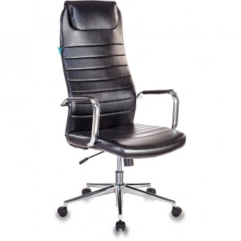 Кресло руководителя БЮРОКРАТ KB-9N ECO черное, экокожа Кресло руководителя БЮРОКРАТ KB-9N ECO черное, экокожа