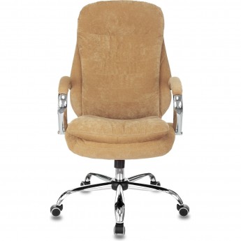 Кресло руководителя БЮРОКРАТ T-9950SL Fabric Velvet 73, горчичное Кресло руководителя БЮРОКРАТ T-9950SL Fabric Velvet 73, горчичное