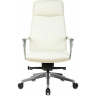 Кресло руководителя БЮРОКРАТ VEGA белый кожа _VEGA/WHITE