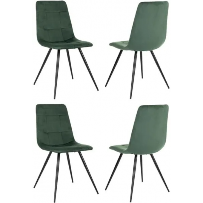 Стул для дома БЮРОКРАТ CH-K1_4 зеленый CH-K1_1/HL30_4