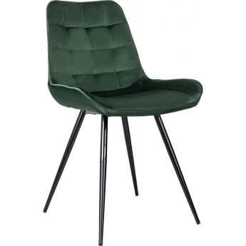 Стул для дома БЮРОКРАТ CH-K2 зеленый металл черный на ножках Стул для дома БЮРОКРАТ CH-K2 зеленый металл черный на ножках