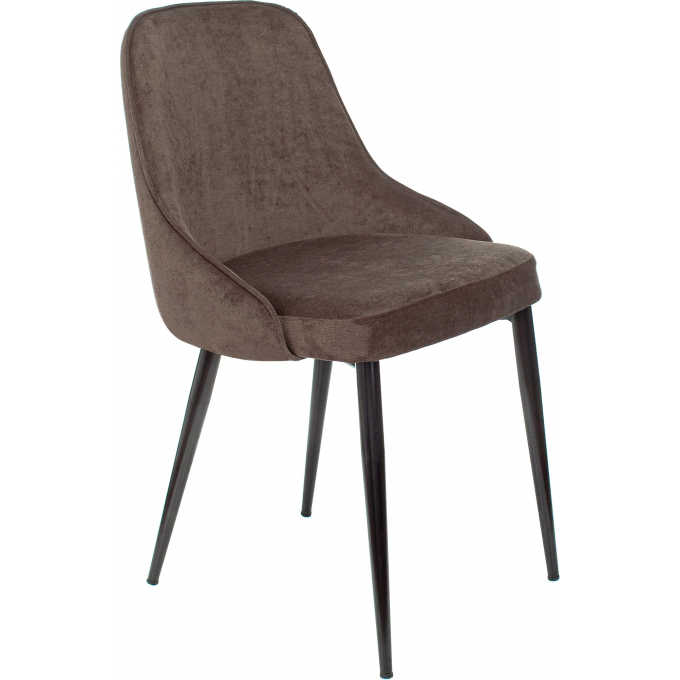 Стул для дома БЮРОКРАТ CH-K3 коричневый металл черный на ножках CH-K3_1/LT10