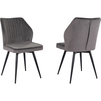 Стул для дома БЮРОКРАТ CH-K5_SP темно серый комплект 2шт